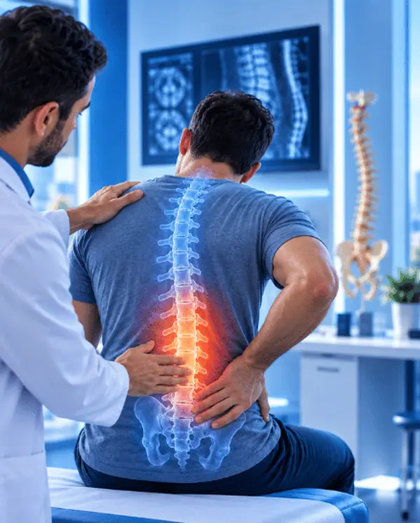 علاج الألم وإصابات العمود الفقري
