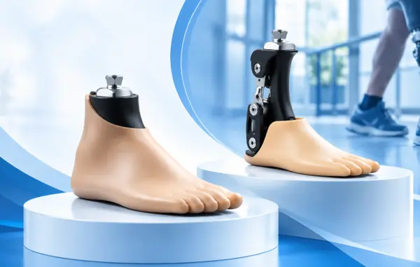 SACH and single-axis prosthetic feet