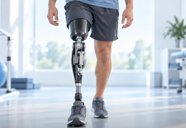 Hydraulic Prosthetic Knee Fitting & Rehabilitation