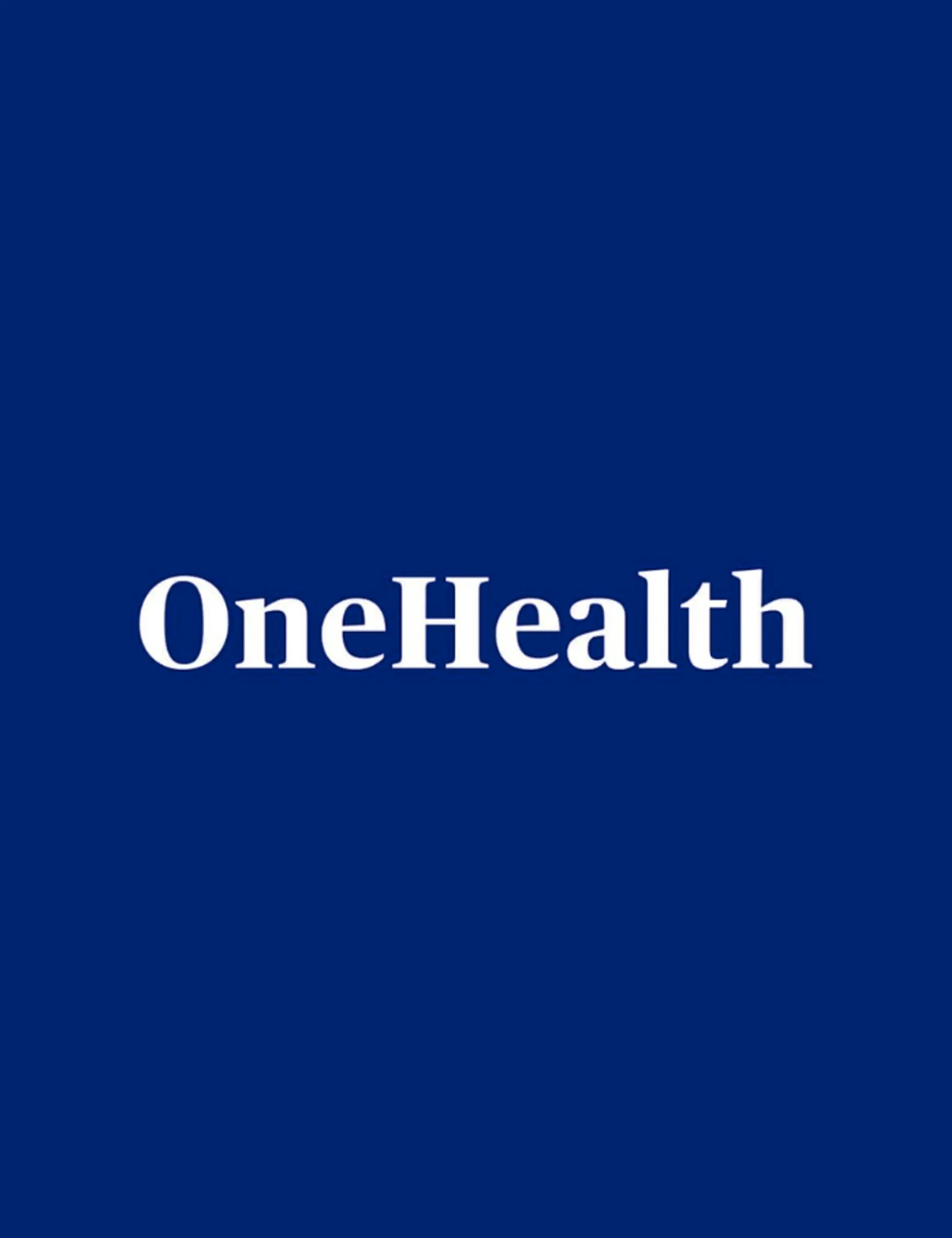 OneHealth – O1 Medical Center logo