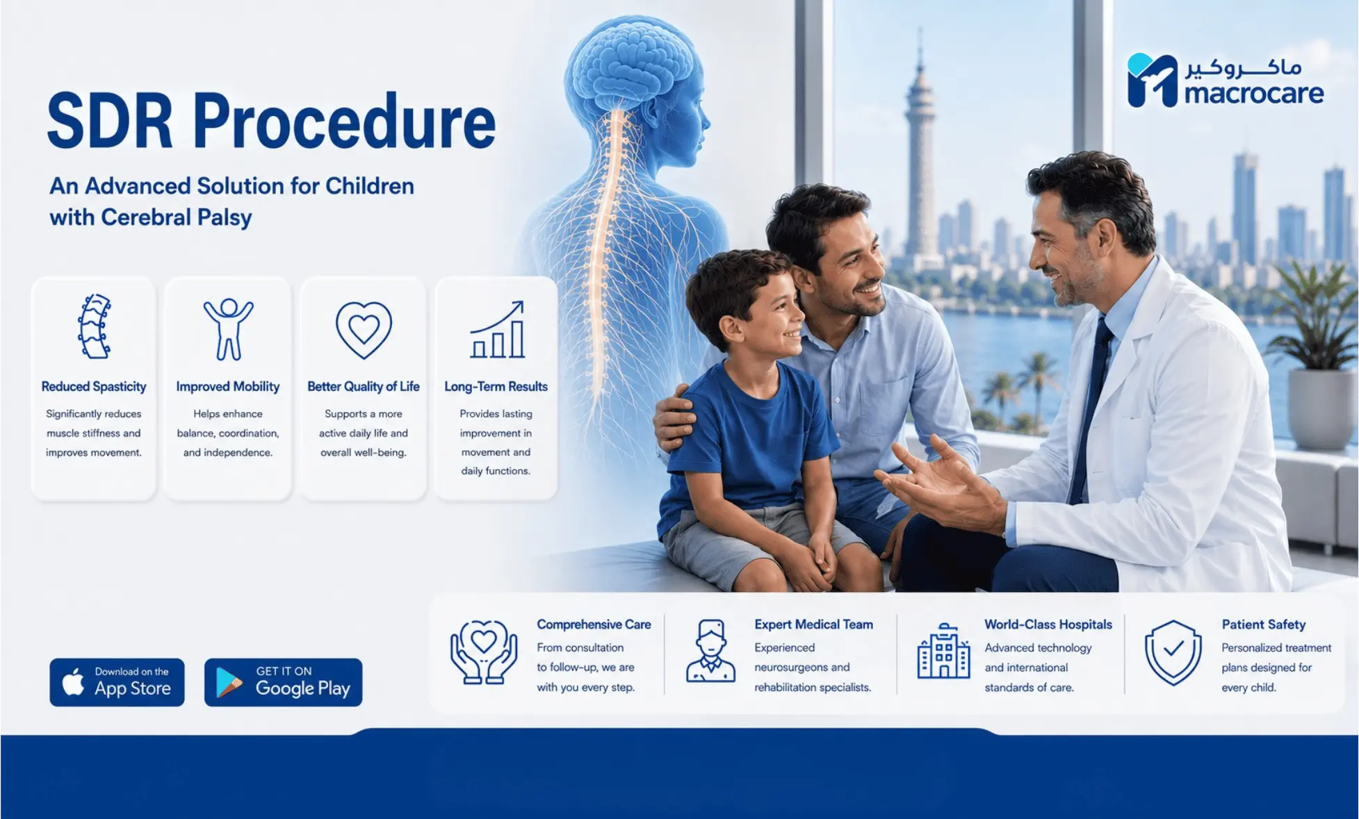 SDR Surgery in Egypt: Everything You Need to Know About Spastic Cerebral Palsy with Macrocare cover image