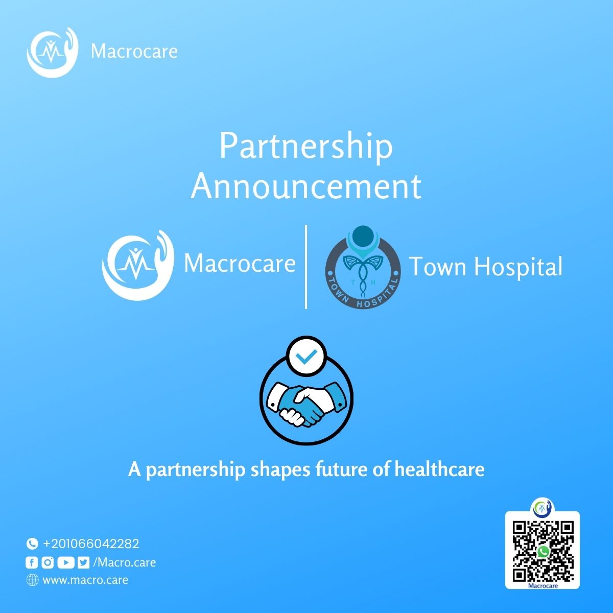 Macrocare announces collaboration with Town Hospital